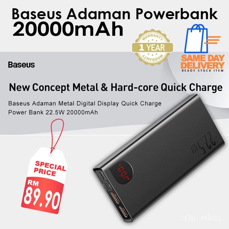 Baseus Adaman 22.5W 30,000mAh