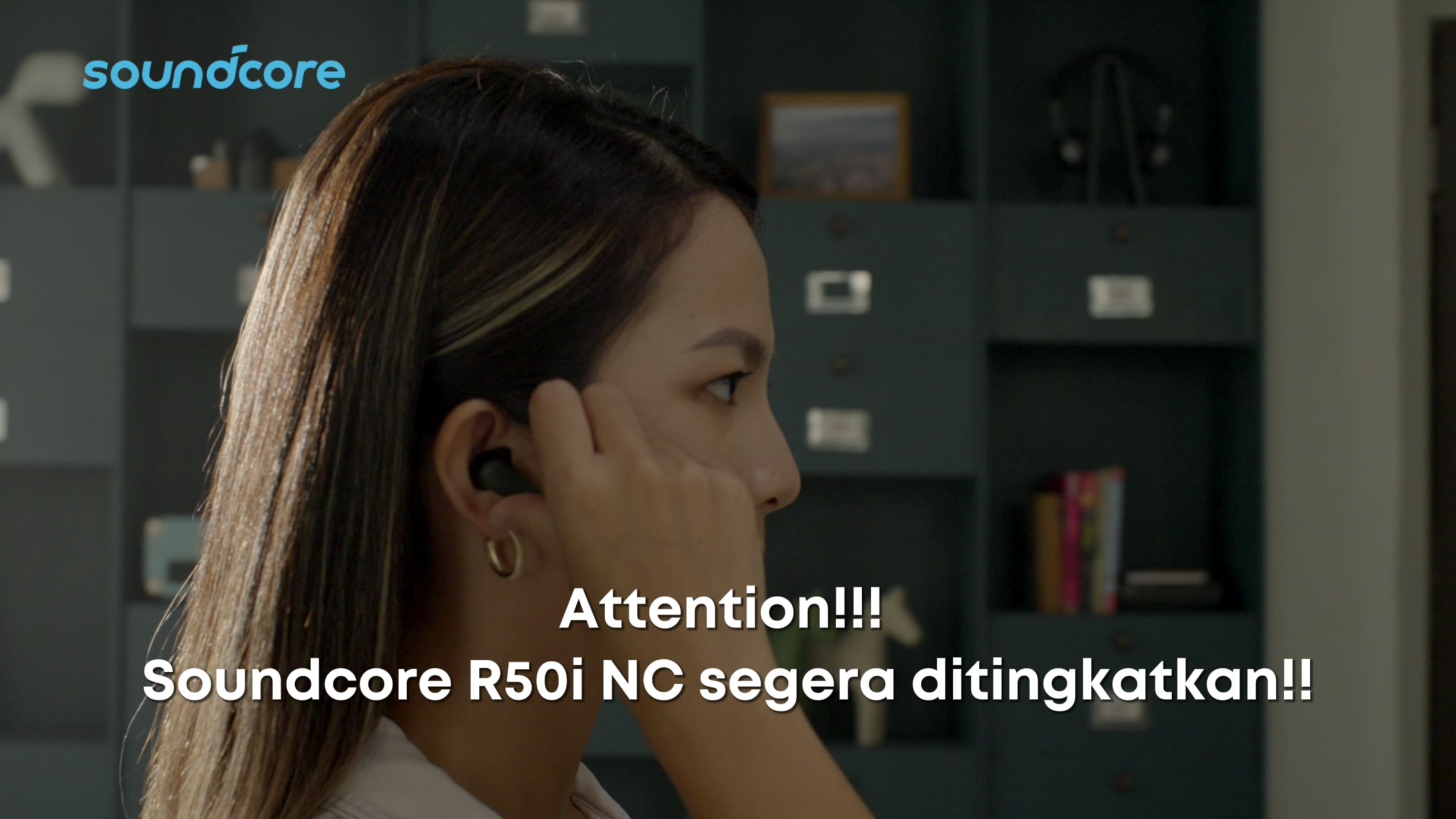 Experience peace anywhere with soundcore by Anker R60i NC!🧘‍♂️ Its -52dB Adaptive ANC adjusts every 0.007s to block noise. Pure Hi-Res sound with deep bass for a total escape. Silence never sounded this good!🎧✨ #soundcore #R60iNC #NoiseCancelling