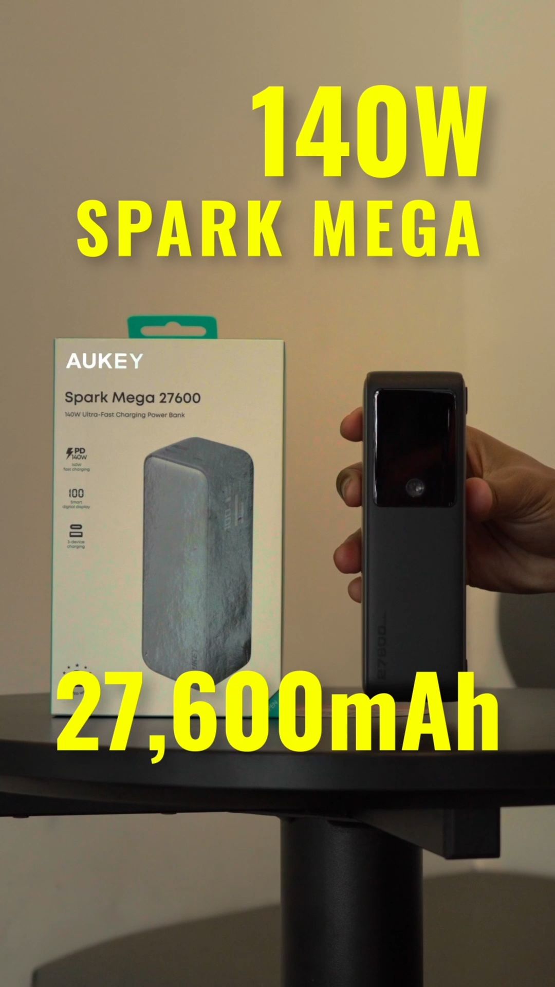 Tengah mencari portable power untuk Macbook atau laptop korang? Cuba tengok video ni dulu!

#aukeymalaysia #aukeyofficial #PBY63 #sparkmega #26700mAh