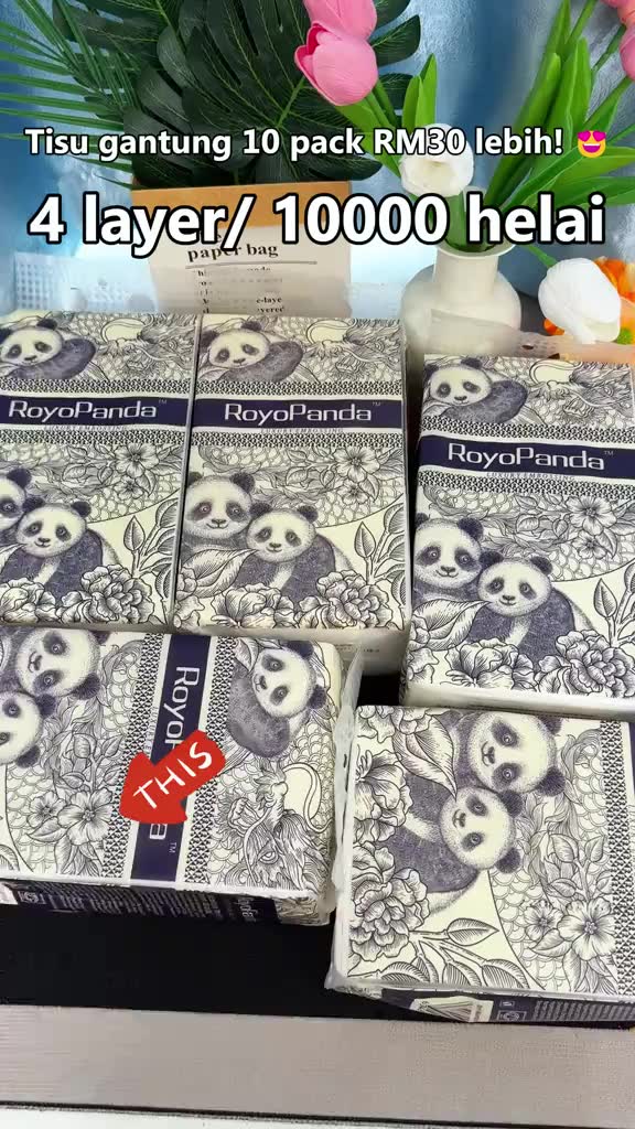 murah betul tisu ni，packaging pun comel     #goodthings #cheap #ROYO #homegoods