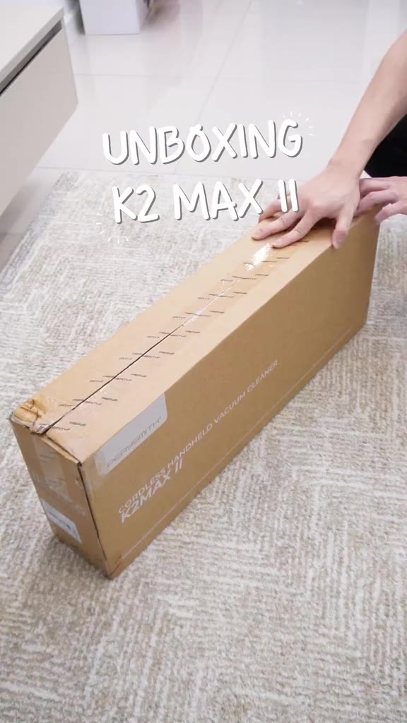 Unboxing K2 Max ii Together !  ゚         #fyp #fyp #Home #easy #viral #viralvideo #best #vacuum #cleaningtiktok #spot
