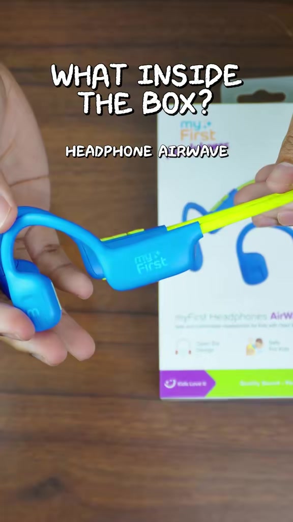 Safe sound makes a difference. 🎧     #kidsasmr #safevolume #parentapproved #myfirstairwave
