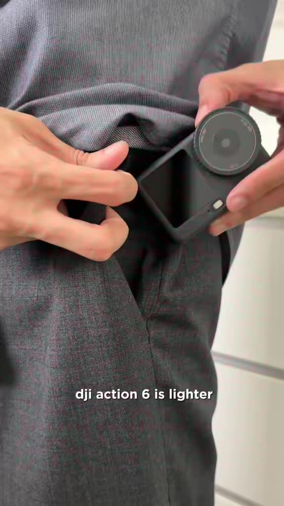 Which one suits you better? Let's have a look on comparisons between DJI Osmo Pocket 3 and DJI Action 6 #DJI #DJIMalaysia #fyp #favorite #fyppppppppppppppppppppppp #osmopocket3review #DJIAction6