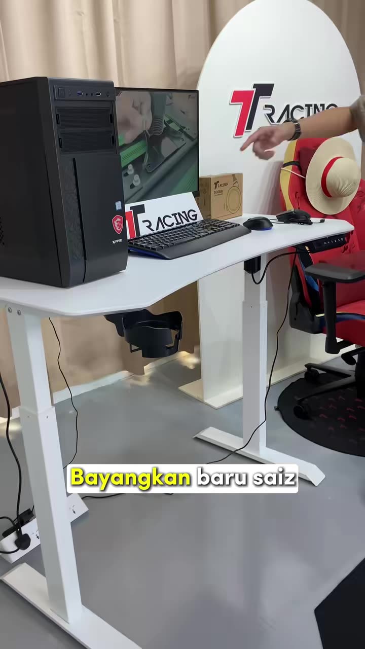 Pilih yang mana korang berminat lepastu check out tau🛍️🥰           #ttracing #titussmartdesk #gamingtable #warna #branded #luas #tahanlasak #fyp #ergonomik #tiktokmalaysia