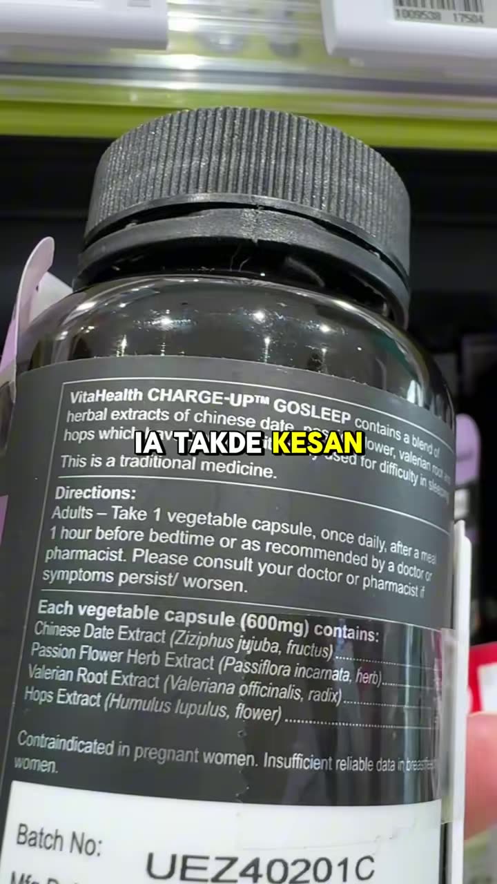 💤 Remedi semula jadi untuk tidur.                   Malaysia  #vitahealth #health #wellness #supplement #supplements #tidursehat #sleeping #kesihatan #nutritionist #dietitian #pilihhalalpilihvitahealth #healthylifehappyvibes #halal #pharmacy #sle...