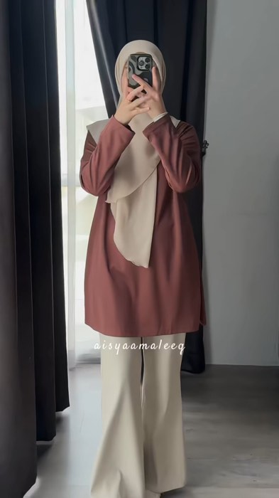 Jersey labuh ni dah banyak warna kita repeat beli tau 😍 cutting cantik selesa pulak tu pakai 🫶🏻#bajusukan #bajulabuh #bajumuslimah #blousemurah