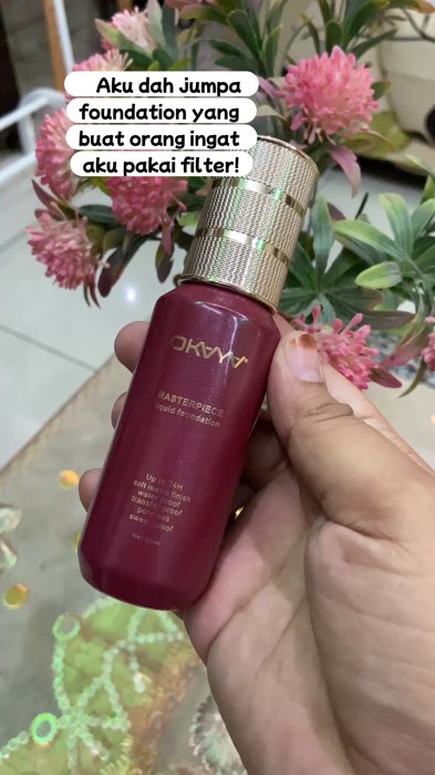 Tak sangka foundation ni boleh cover bekas jerawat macam ni #foundation #kecantikan #okayafoundation #okaya