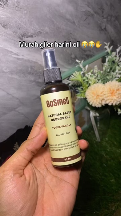 #gosmell #Deodorant #mustbuy #ketiakbusuk #ketiakwangi #trending
