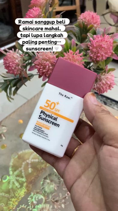 The Raw - Sunscreen 🕊️#sunscreen #theraw #beauty