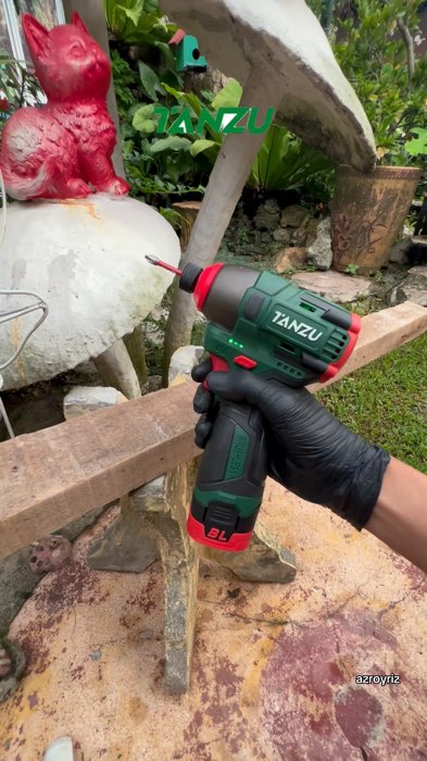 Impact driver by Tanzu. #shopeelagimurah #shopeehaul #grws #cordless #powertools #impactdriver #Malaysia