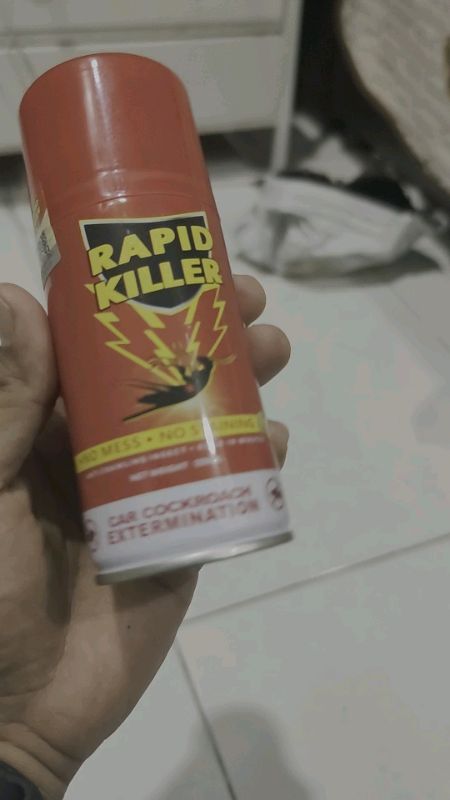 Hapuskan lipas dalam kereta dan dapur anda!!!#rapidkiller #antilipas