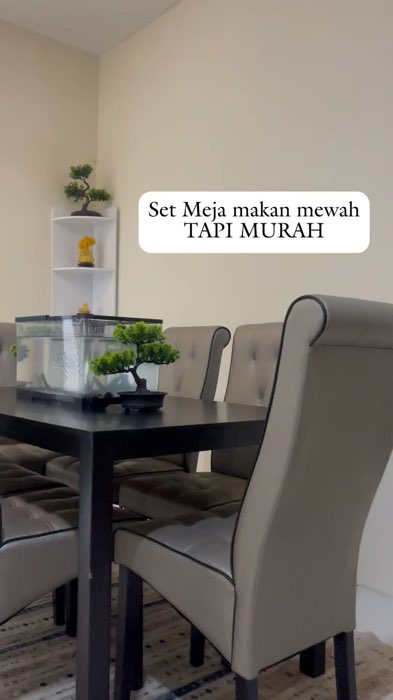 RAMAI BELI YG NI #mejamakan #meja #setmejamakan #kerusi #dinningtable #table #kitchen #kitchentable