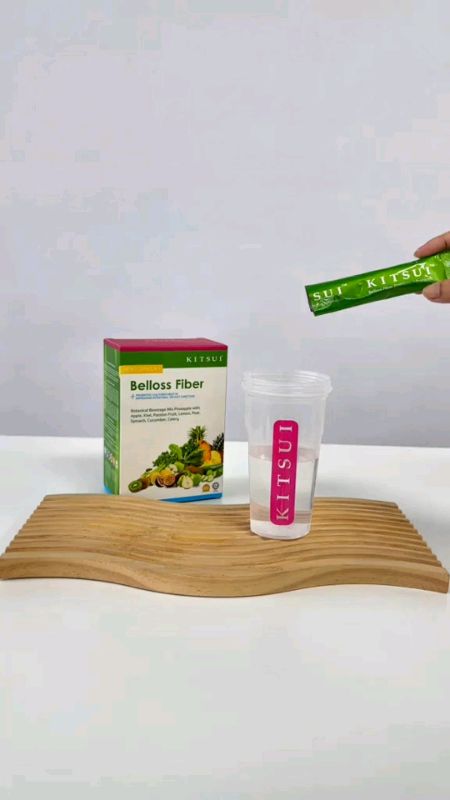 Check out [NEW] KITSUI Belloss Pre + Probiotic 15's x 12g - Natural Detox Fiber #fyp #kurus #sihat #health #kitsui #Natural