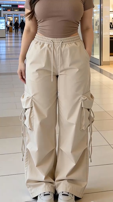Dapatkan sekarang⬆️ #koreanstyle  #cargowomen #longpants #perempuan  #shoppehoul #trending #fyp