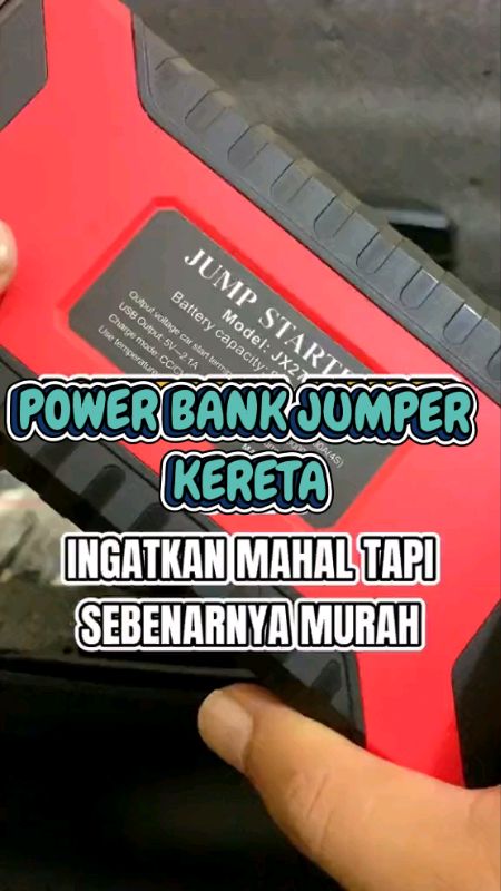 POWER BANK JUMPER KERETA#dessino #powerbankkereta #viral #car #fyp