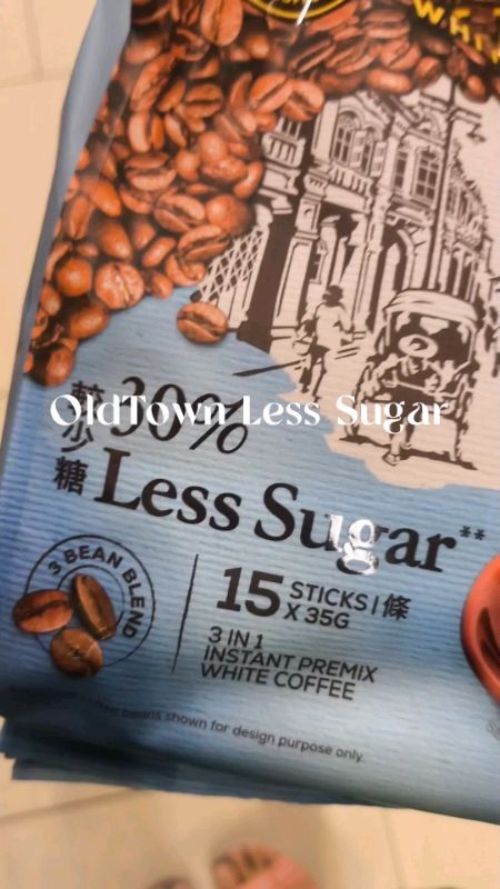 OldTown Less Sugar #oldtown #lesssugar #coffee #shopeevideo #shopee #shopeemy #myshopee #myshopeevideo