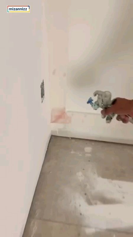 HIGH PRESSURE AIRLESS SPRAYER wow very amazing 😍🤩 cat lebih mudah #fyp #paint #amazing #viral #trending #airless #sprayer #highpressure #trend #tool