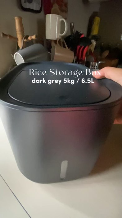 Rice storage box #rice #Storage #grain #storagefood