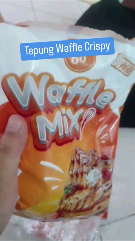 Tepung Waffle Crispy Brand 66 Halal #trending #fyp #shopeehaul #shopeeMY #shopeelagimurah #waffle
