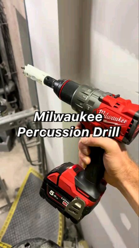 #Milwaukee #impactdrill #cordless #construction #workshop #contractor #DIY