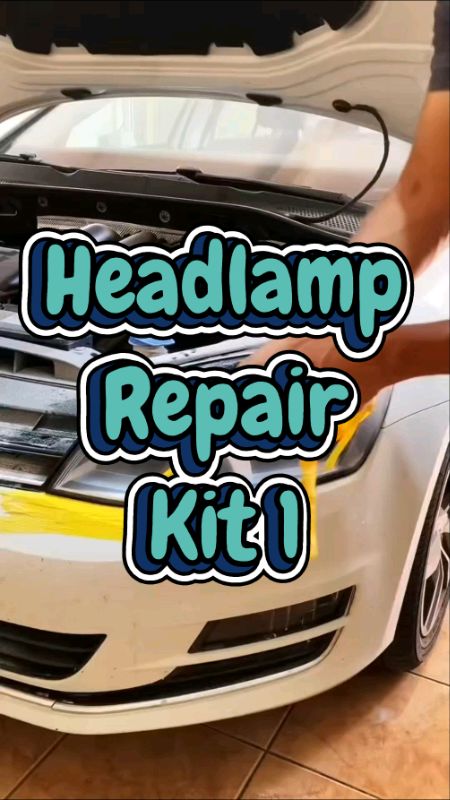 Headlamp repair kit. Kit baiki lampu kereta. Kembalikan lampu kereta seperti asal. #restore #coating #shining #clear #headlight #polish #set #diy #car
