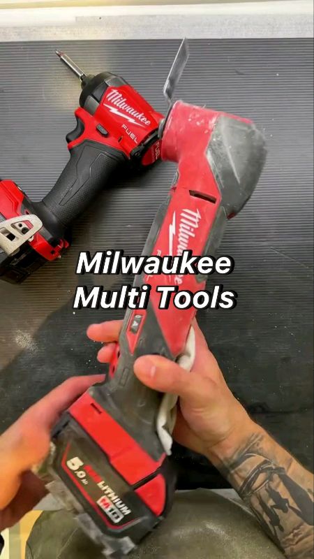 #Milwaukee #multitool #cordless #construction #workshop #plumber #contractor #diy