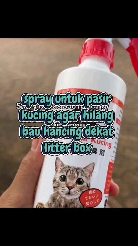 spray pasir kucing #mrpower #spraypasirkucing #shopeemalaysia #shopeelagimurah