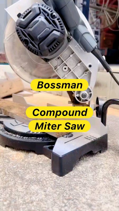 BOSSMAN Compound Miter Saw #bossman #mitersaw...