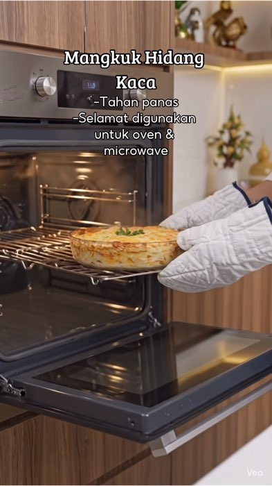 Dari oven terus ke meja #mangkukhidang #mangkuklauk #mangkukkaca #bekaslauk #bekaskaca #kaca #Glass #raya #openhouse #murah #viral #shopeelagimurah