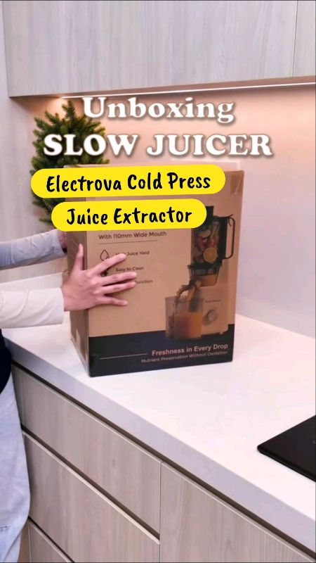 Hi meet our New Electrova Cold Press Juice Extractor🔥#Electrova #coldpress #juiceextractor #slowjuicer