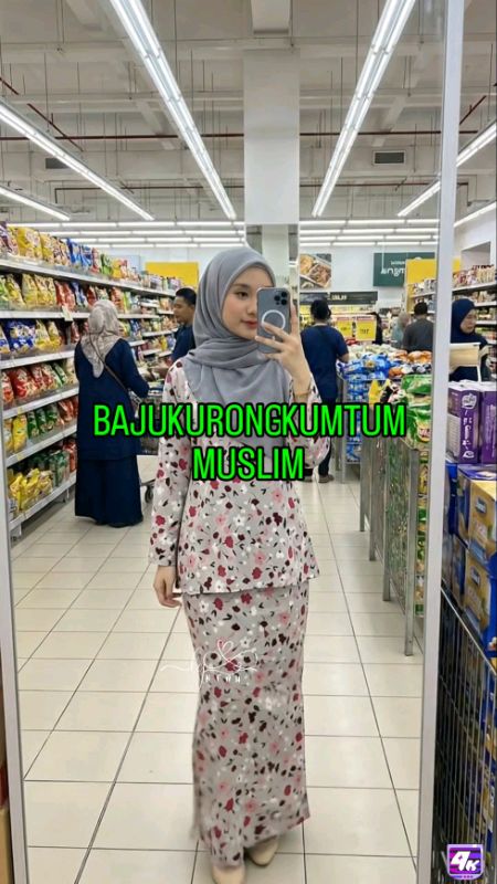 BAJU KURONG KUMTUM MUSLIM#BajuKurungKumtum #BajuKurungMuslimah #KurungModen #FashionMuslimah #BajuKurungCantik #OOTDMuslimah #GayaSopanAnggun #kurung