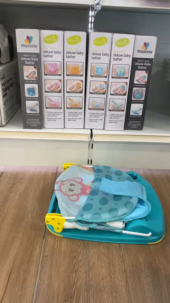 Splash into comfort! 🛁 Baby Bathers on SALE – limited stock, shop now for your little one’s happy bath time! 💖 #mastela #Baby #bathing #bathtime