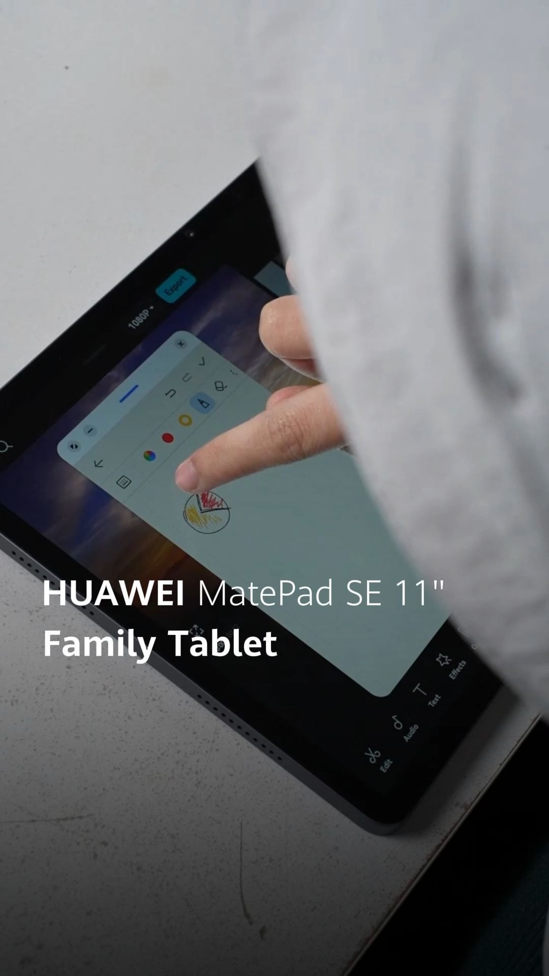 Tablet mesra keluarga, sesuai untuk pembelajaran dan hiburan semua ahli keluarga. #HUAWEI #MatePadSE11"