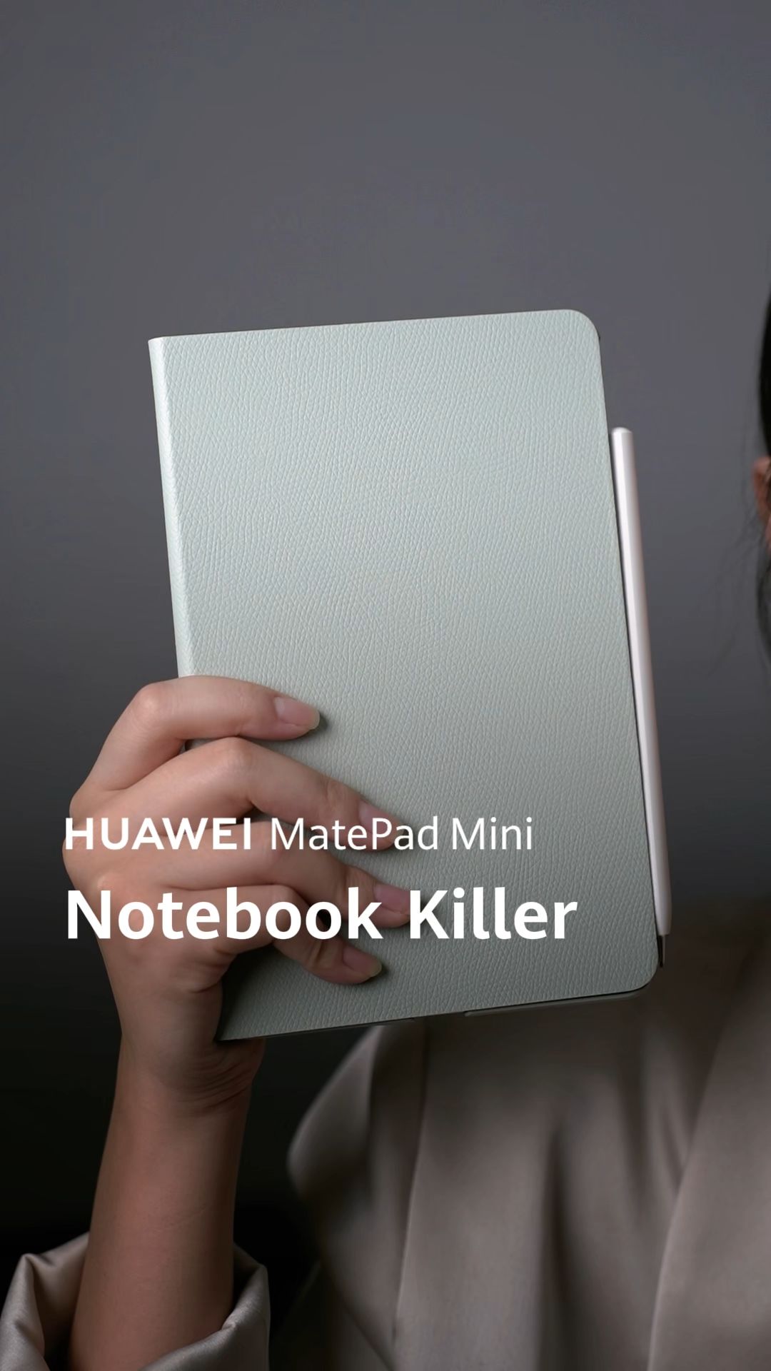 Saiz sama macam buku A5 📒 Tapi function dia next level 💥 Tulis, tengok, edit — semua dalam satu 📱 #HUAWEI #MatePadMini