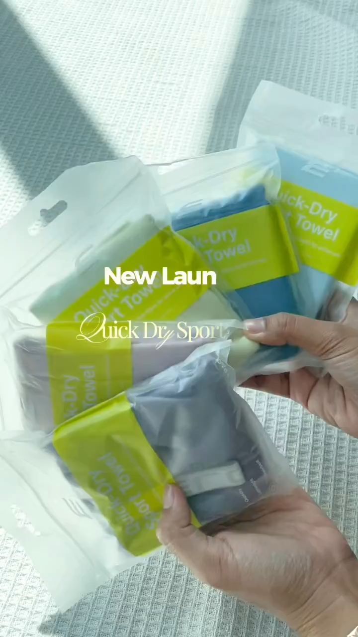 good news for everyone! ELGINI New Launch Quick-Dry Sport Towel ni 😍
Bawa pergi gym, jog semua sesuai🏃

#elgini #quickdry #gym #elginimalaysia