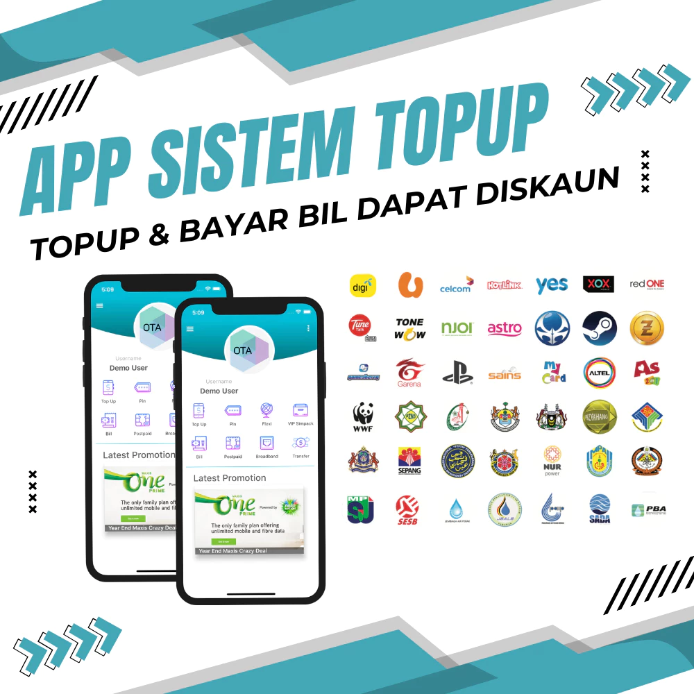 Daftar Master Jual Topup & Bayar Bil Harga RM10