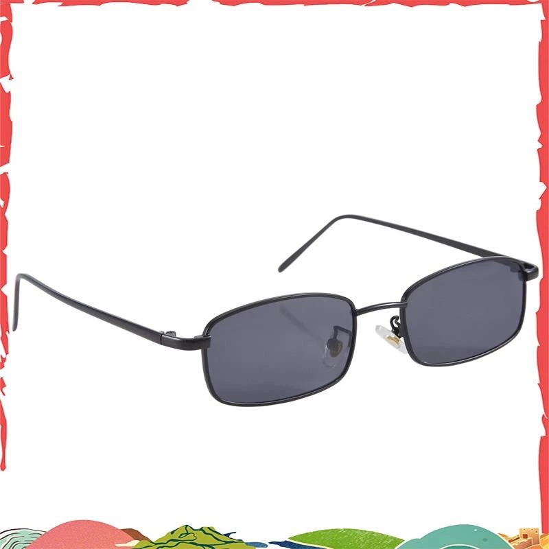 Vintage Sunglasses Women Men Rectangle