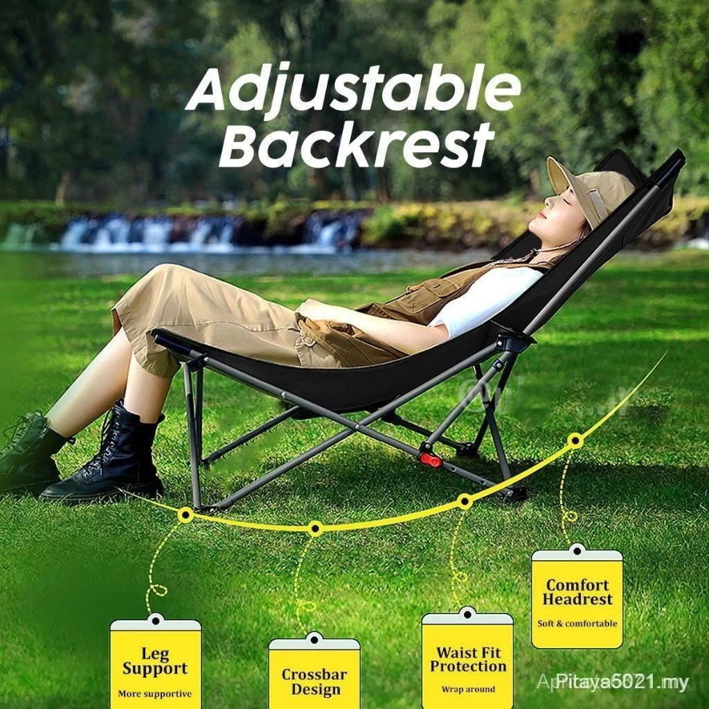 3-Level Reclining Camping Chair