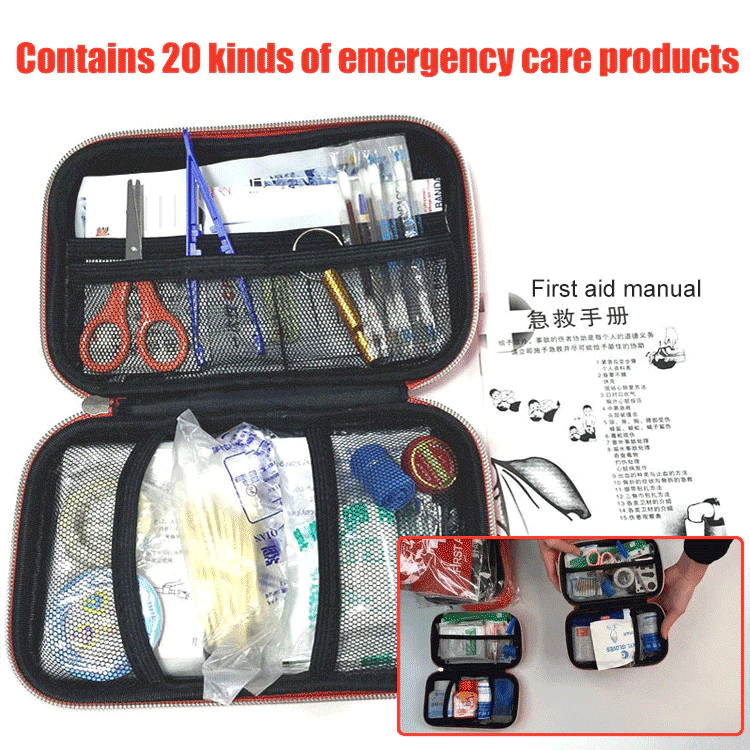 Portable First Aid Kit Emergency 